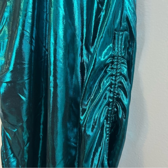 Superdown Manuela Ruched Metallic Mini Dress Size Small - Picture 11 of 13